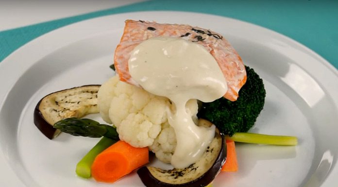 Losos so zeleninou – recept na lososa so zeleninou na pare