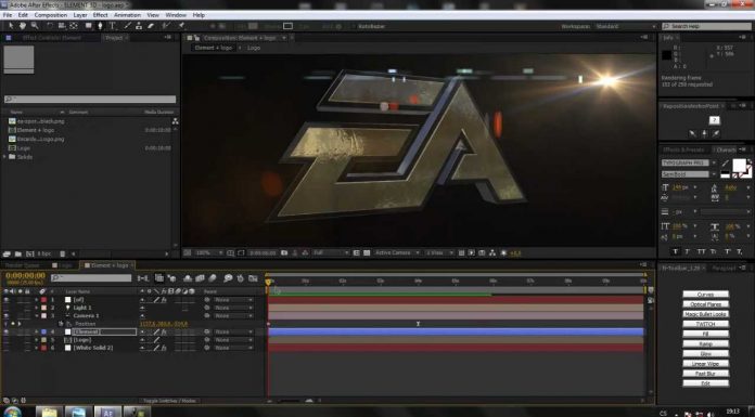 CZTUTORIÁL – After Effects 112 – Element 3D – Logo