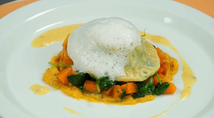 Tekvicové ravioli – recept na tekvicové ravioli (pirohy) so špenátom a ricottou