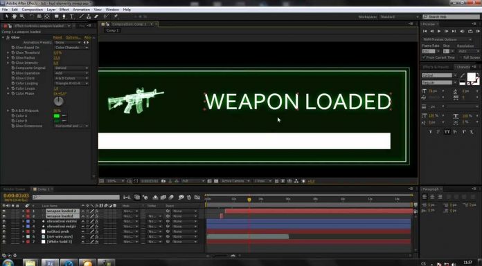 CZTUTORIÁL – After Effects 102 – HUD elements 04