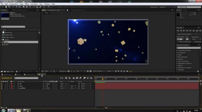 CZTUTORIÁL – After Effects 026 – 3D prostor 1