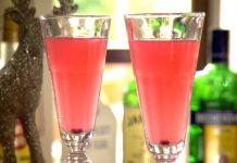 Sviatočný koktail – recept na koktail so šampusom a vanilkovou vodkou