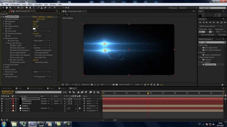 CZTUTORIÁL – After Effects 082 – Particular plugin