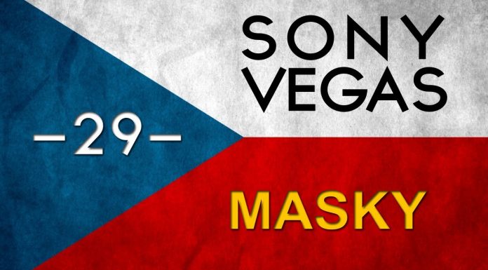 CZTUTORIÁL – Sony Vegas – Masky