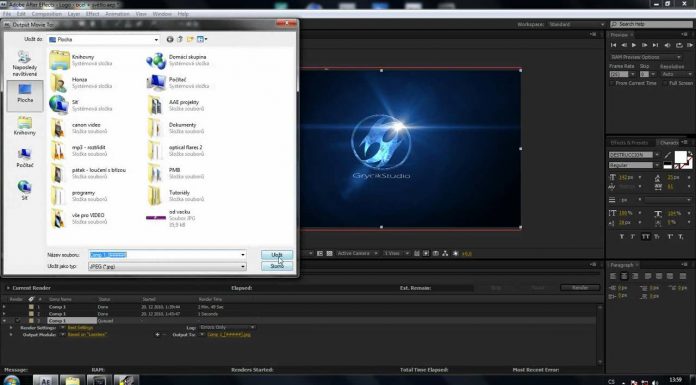 CZTUTORIÁL – After Effects 004 – Jak udělat obrázek z videa