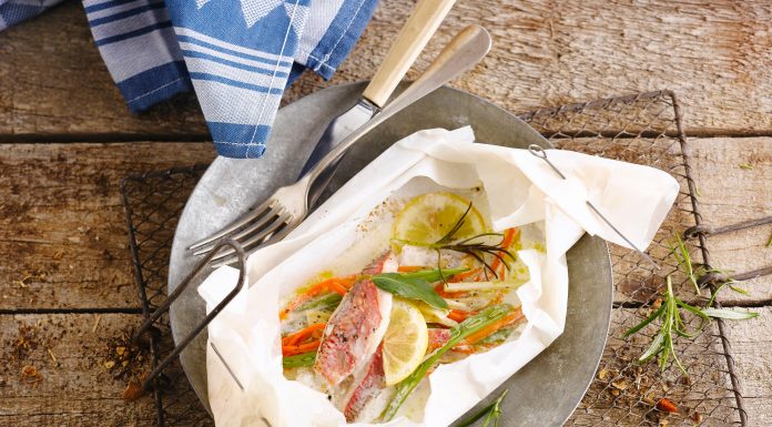 Rybia papilota – recept na lahodnú rybiu papilotu