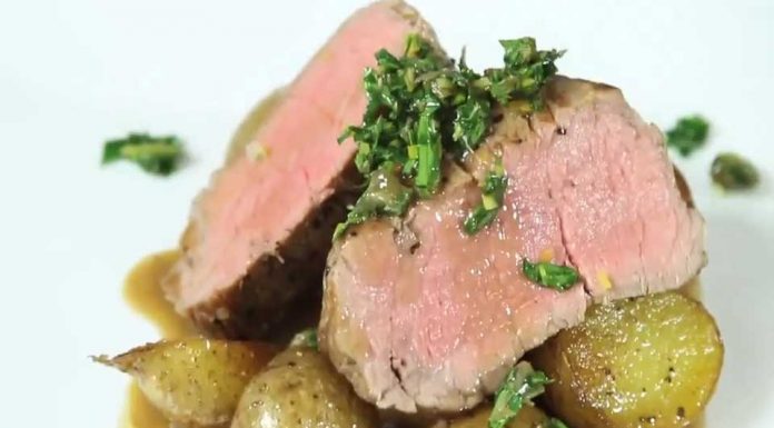 Biftek gremolátou – recept na biftek s gremolátou a zemiakmi