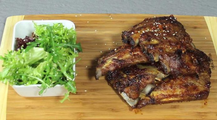 Bravčové rebierka – recept na bravčové rebierka v sladkej omáčke