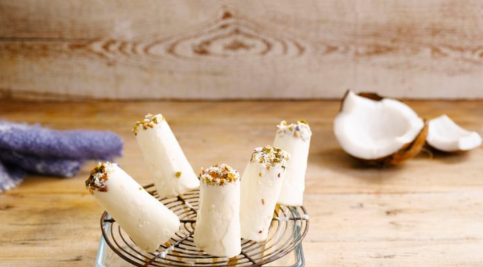 Alpro recept – Mini kokosové nanuky