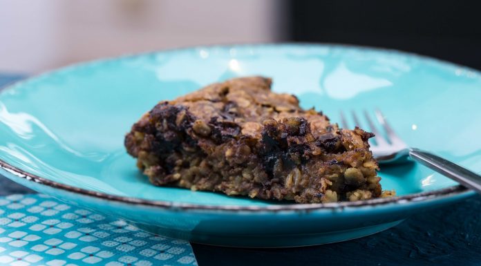 Alpro recept – Jemný ovesný koláč