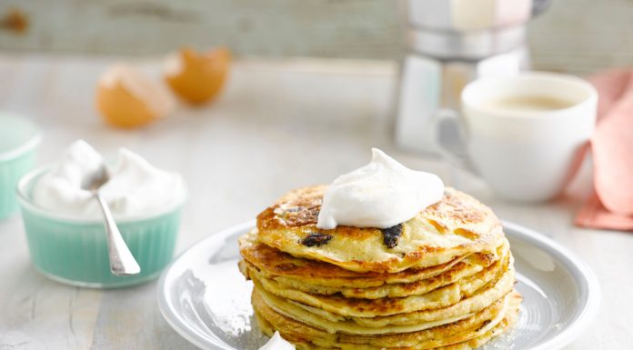 Alpro recept – Úžasné palačinky s rozinkami