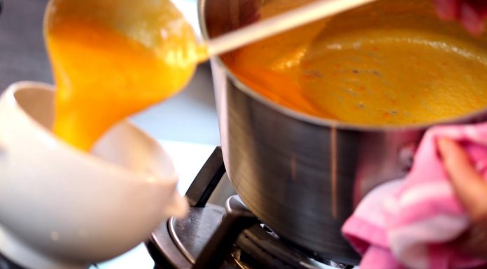 Alpro recept – Halloweenská polévka