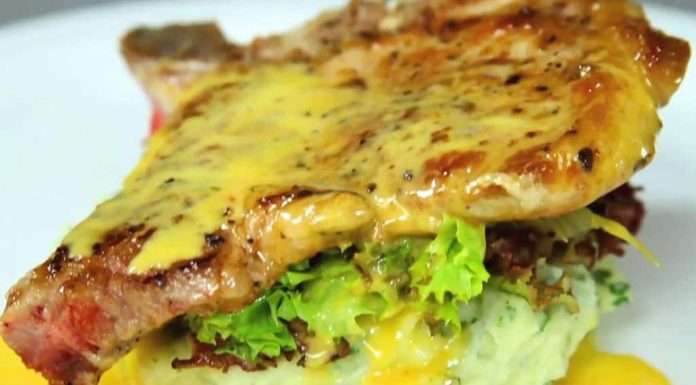 Bravčová kotleta s bylinkovou kašou – recept na bravčovú kotletu s bylinkovou kašou
