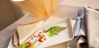 špargľové špičky – recept na špargľové špičky so smotanovou omáčkou