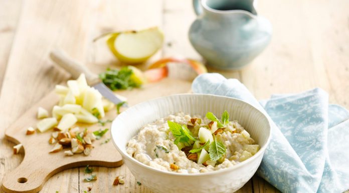 Alpro recept – Nebeská ovesná kaše