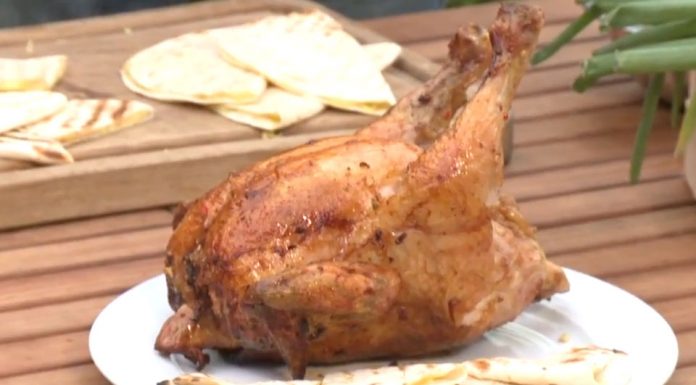Udené kurča – recept ako vyúdiť celé kurča na grile