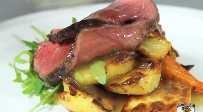 Hovädzia pečienka – recept na hovädziu pečienku so zemiakmi a koreňovou zeleninou