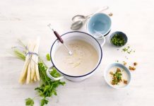 Špargľová polievka – recept na krémovú špagľovú polievku