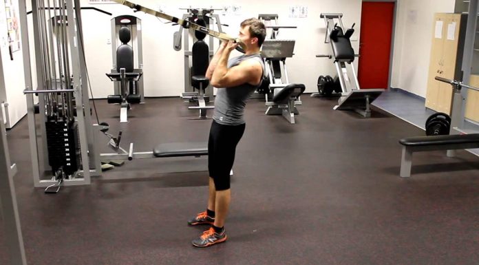 TRX bicepsové zdvihy