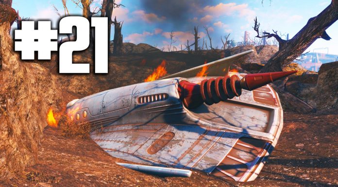 ► Fallout 4 – Padnuté Ufo a Alien Blaster | #21 | PC SK/CZ Gameplay / Lets Play | 1080p