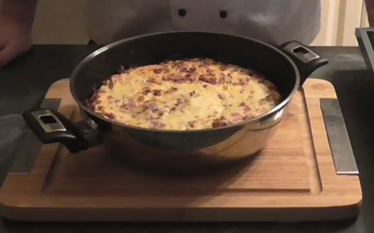 Veľkonočna omeleta – recept na slanú veľkonočnú omeletu