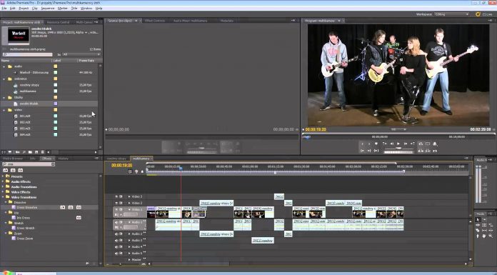 01. Premiere Pro – všeobecný postup pri strihu v Premiere Pro