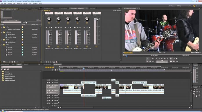 02. Premiere Pro – vytvorenie nového projektu v Premiere Pro