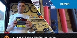 Ako nasadiť silikónové gripy bez boja | SERVIS – MTBIKER.SK