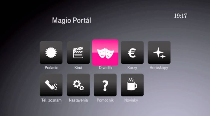 Telekom Magio TV Funkcie: Magio Portál