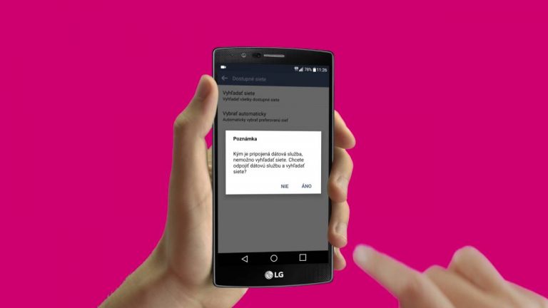 Nastavenie mobilnej siete  – LG G4