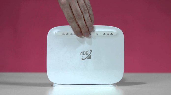 Router ADB vv3212 – Zapojenie