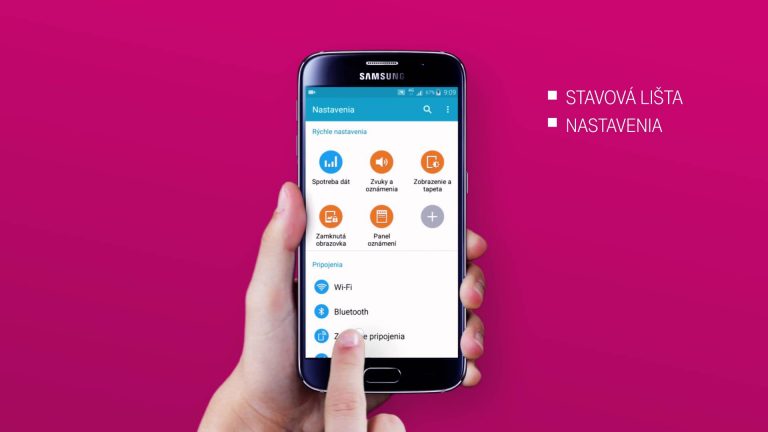 Zdieľanie mobilného internetu – Samsung