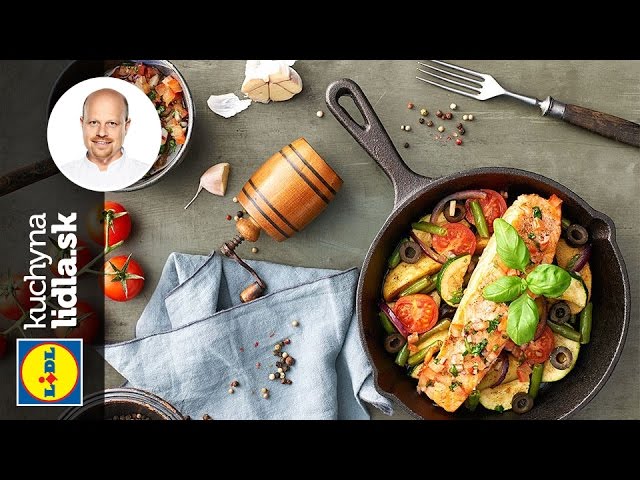 Losos so zeleninou a paradajkovou salsou – Roman Paulus – recepty kuchynalidla.sk