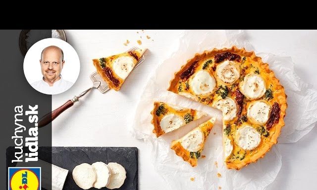 Quiche s kozím syrom a brokolicou – Roman Paulus – recepty kuchynalidla.sk