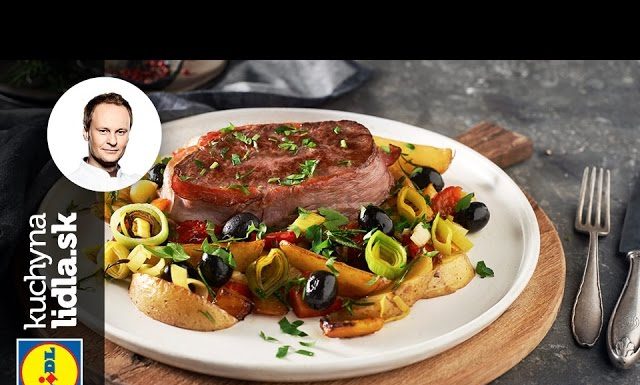 Hovädzí steak s opekanými zemiakmi – Marcel Ihnačák – recepty kuchynalidla.sk