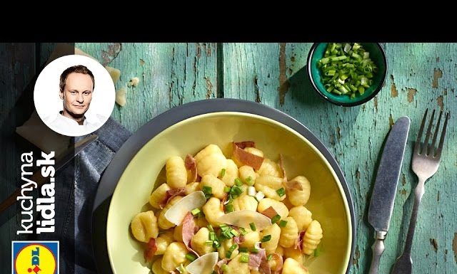 Gnocchi s prosciuttom a syrom Grana Padano – Marcel Ihnačák – recepty kuchynalidla.sk