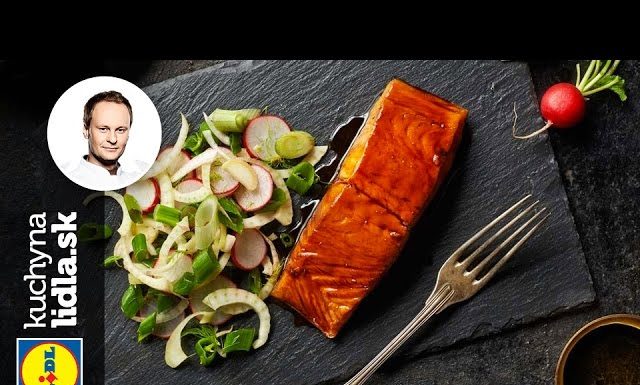 Losos na spôsob Teriyaki s ľahkým šalátom – Marcel Ihnačák – recepty kuchynalidla.sk