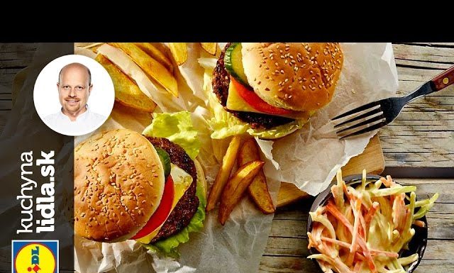 Hamburger so šalátom Coleslaw – Roman Paulus – recepty kuchynalidla.sk