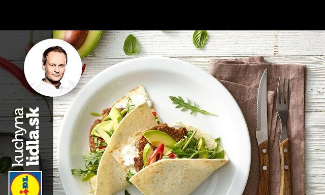 Plnená tortilla s mäsom a avokádom – Marcel Ihnačák – recepty kuchynalidla.sk