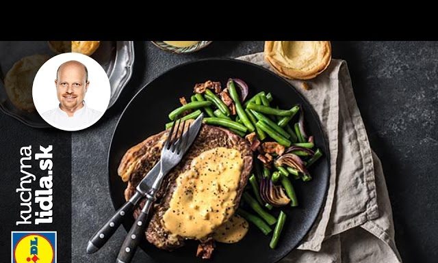 Rib Eye steak s Yorkshire puddingom – Roman Paulus – recepty kuchynalidla.sk