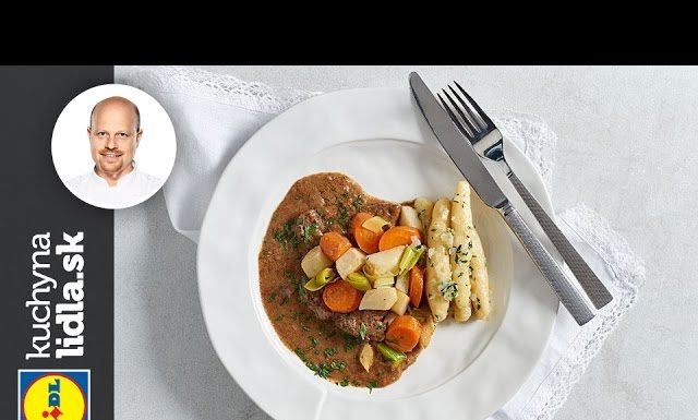 Rump steak s koreňovou zeleninou – Roman Paulus – recepty kuchynalidla.sk