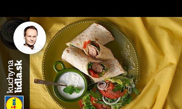 Tortilla s pikantným mletým mäsom a šalátom – Marcel Ihnačák – recepty kuchynalidla.sk