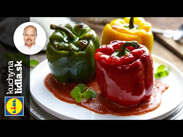 Plnené papriky v paradajkovej omáčke – Roman Paulus – recepty kuchynalidla.sk