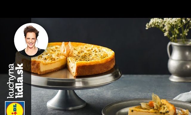 Cheesecake s marakujou – Adriana Poláková – recepty kuchynalidla.sk