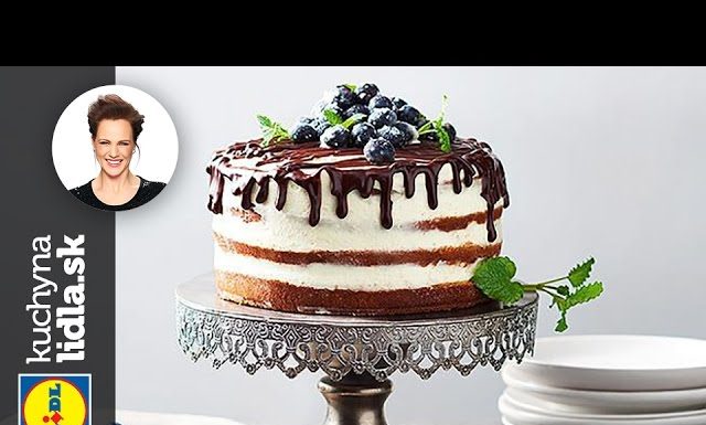 Polonahá čučoriedková torta – Adriana Poláková – recepty kuchynalidla.sk