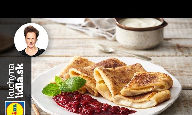 Plnené špaldové palacinky – Adriana Poláková – recepty kuchynalidla.sk
