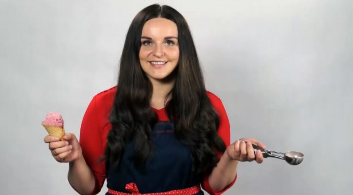 Domácí zmrzlinové kornouty a košíčky