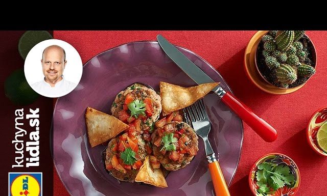 Fašírky s baklažánom a paradajkovou salsou – Roman Paulus – recepty kuchynalidla.sk