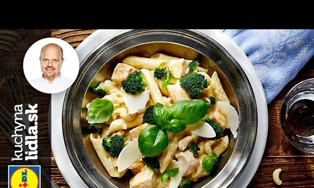 Penne s kuracím mäsom, brokolicou a mascarpone – Roman Paulus – recepty kuchynalidla.sk