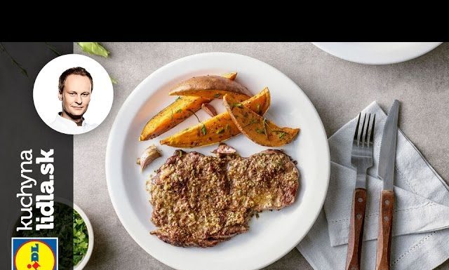 Grilovaný Rib Eye steak s rozmarínovým maslom – Marcel Ihnačák – recepty kuchynalidla.sk